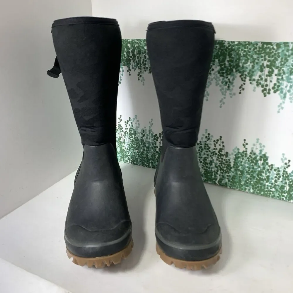 Bogs Whiteout Ajdustable Calf Slip On Boots Winter Size 8 US Or 39 EU Womens